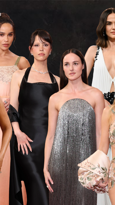 Looks de celebridades no tapete vermelho dos Golden Globes em Los Angeles