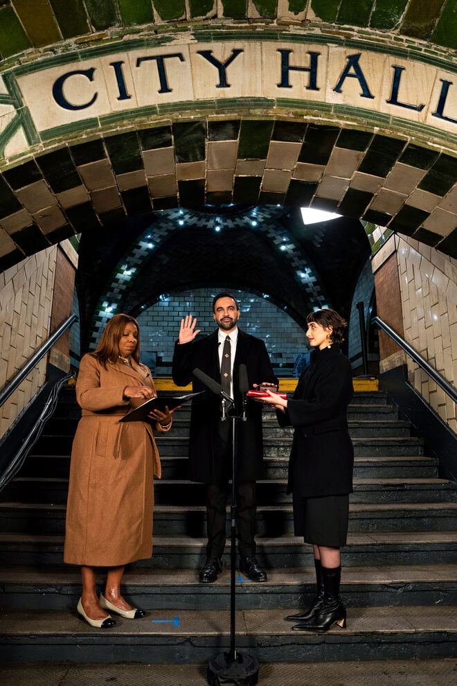 Rama Duwaji e Zohran Mamdani