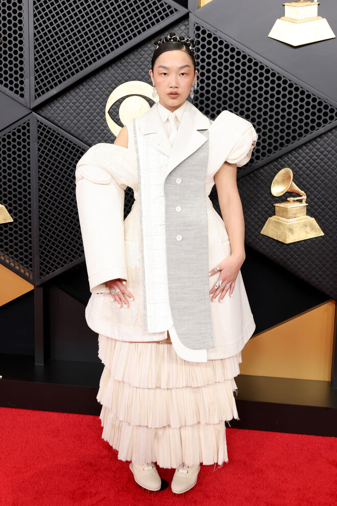 Audrey Nuna em Thom Browne