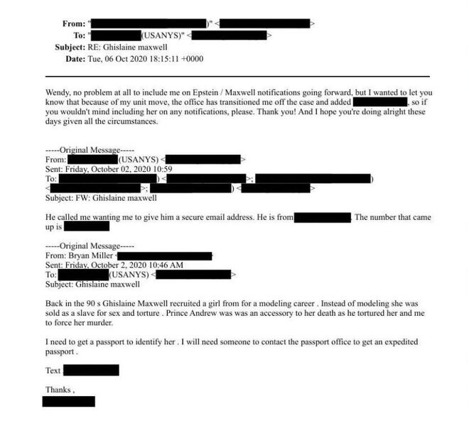 Jeffrey Epstein e Ghislaine Maxwell 