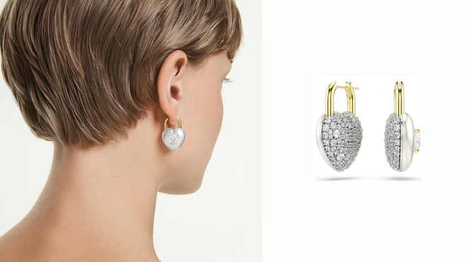Swarovski, Idyllia drop earrings, €230