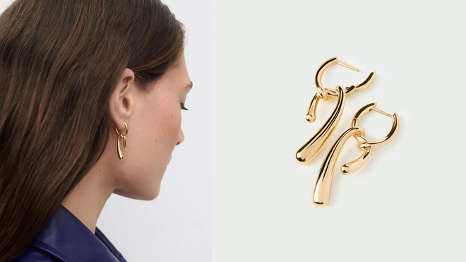 PDPAOLA, Twist hoops, €260