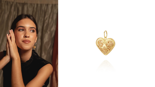 Joalharia do Carmo, Pendente Coração Pequeno, €150,41