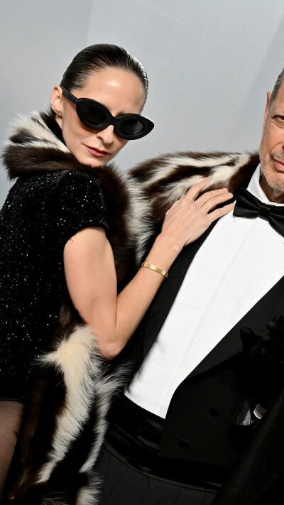 Emilie Livingston e Jeff Goldblum em ERL Atelier
