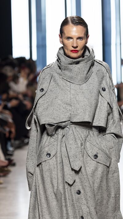 Sasha Durman em Luis Carvalho FW26