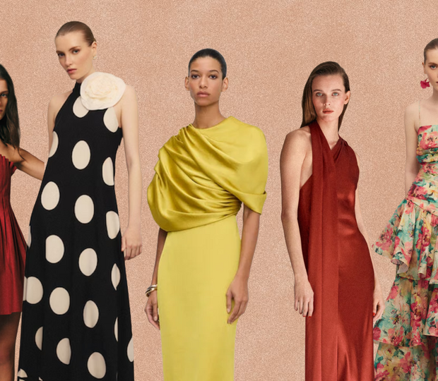 Vestidos de cerimónia refletem as tendências da estação, com preços entre os 20€ e os 370€