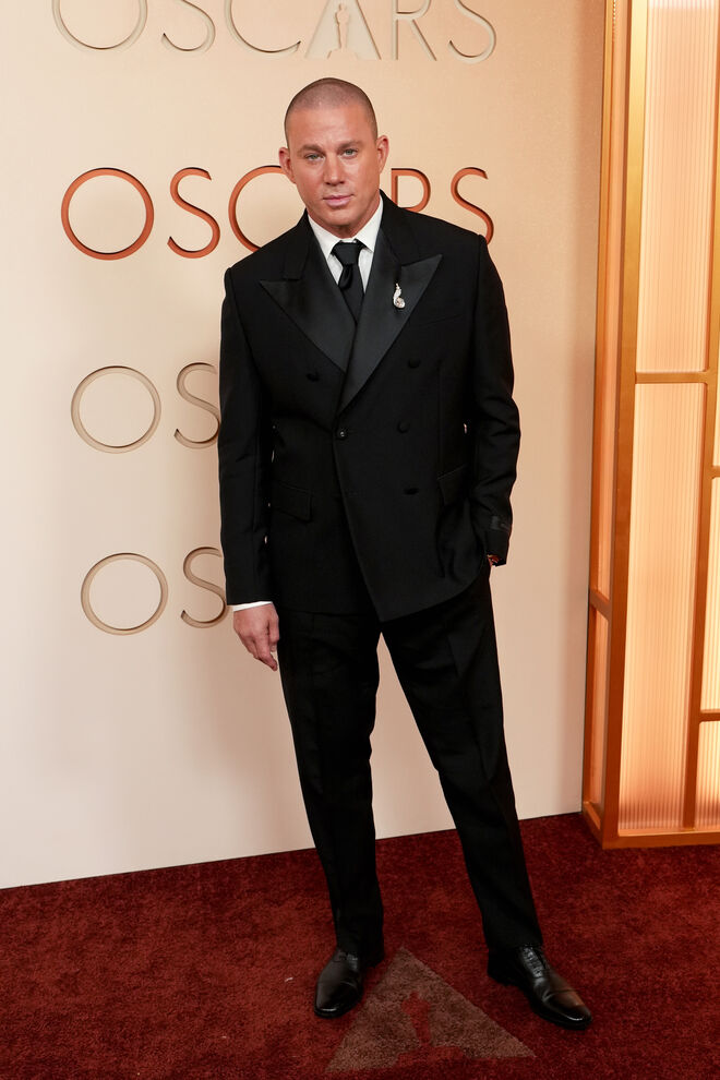 Channing Tatum em Versace