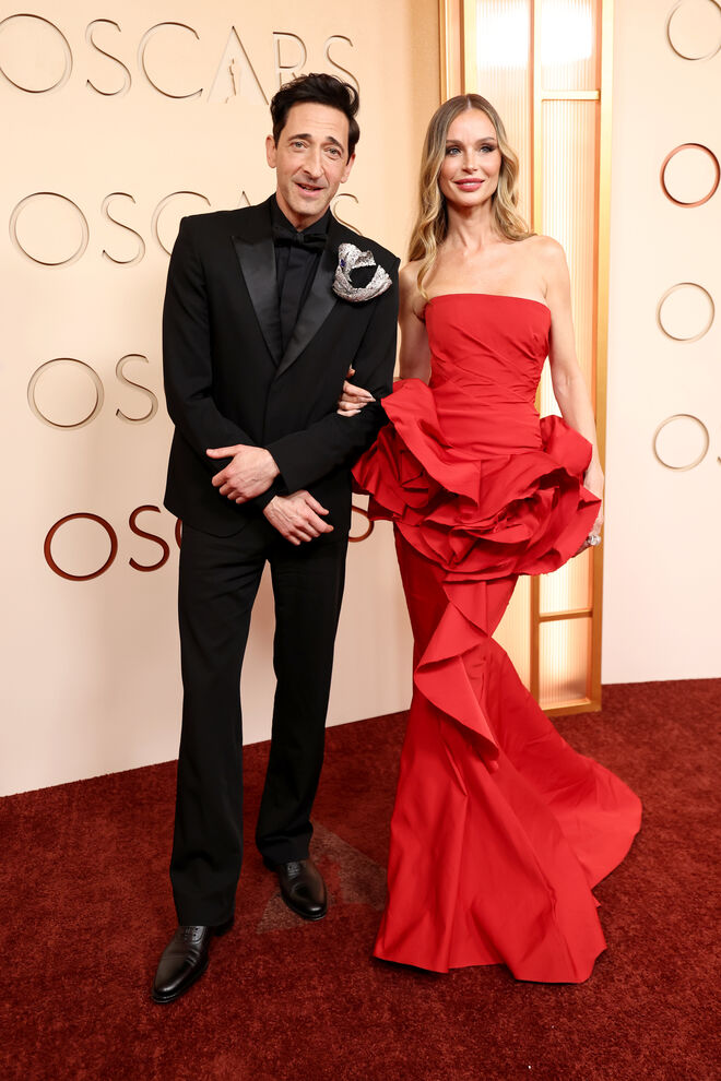 Adrien Brody e Georgina Chapman