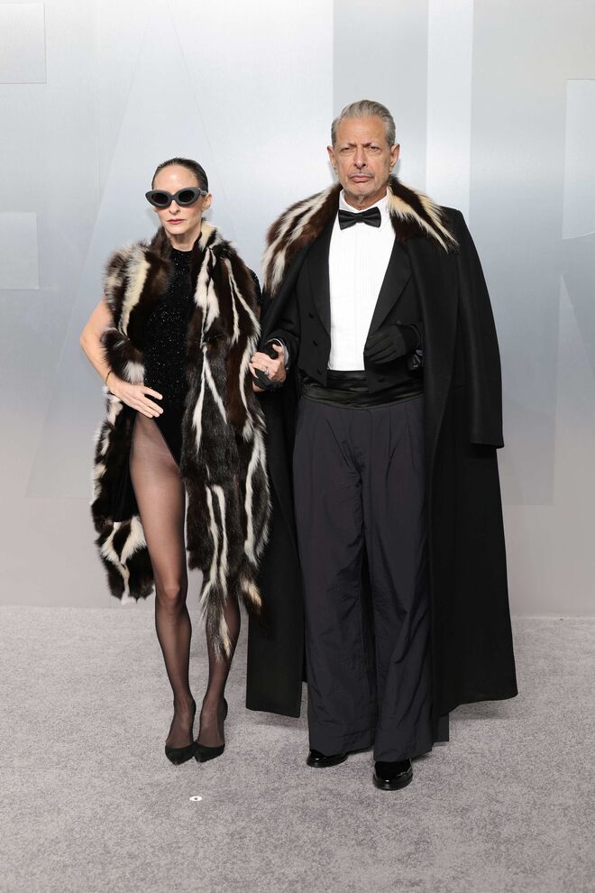 Emilie Livingston e Jeff Goldblum em ERL Atelier