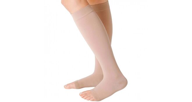 Meias de Compressão Soft 2002AD Normal 2 Bege - JUZO- Wells.pt 