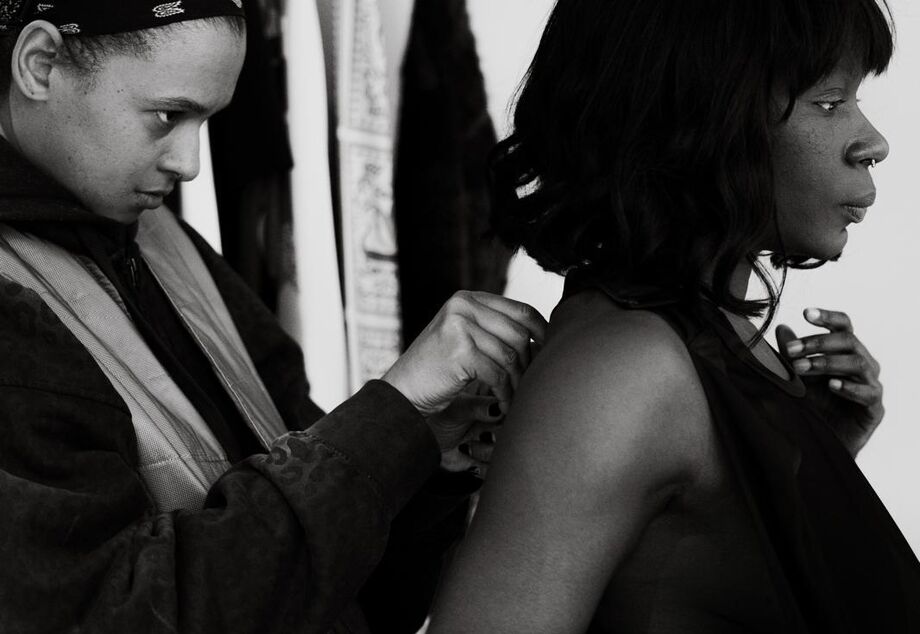 Isabél com a stylist Drucaa