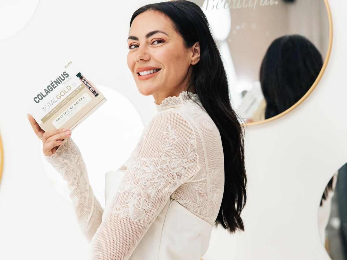 Colagénius Total Gold é um cocktail de beleza com colagénio e ácido hialurónico