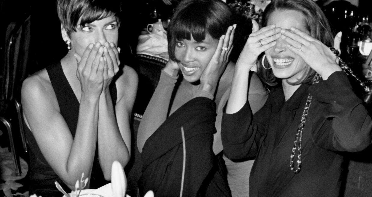 Linda Evangalista, Naomi Campbell e Christy Turlington