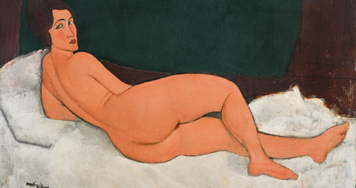 Nude lying (Nu couché), 1917