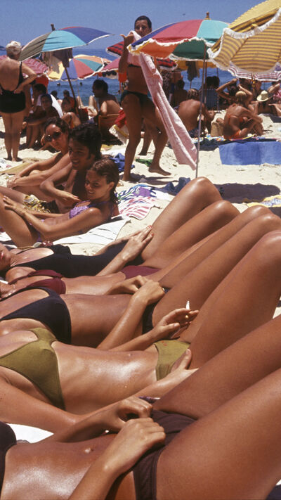 Praia de Ipanema, no Rio de Janeiro, nos anos 90