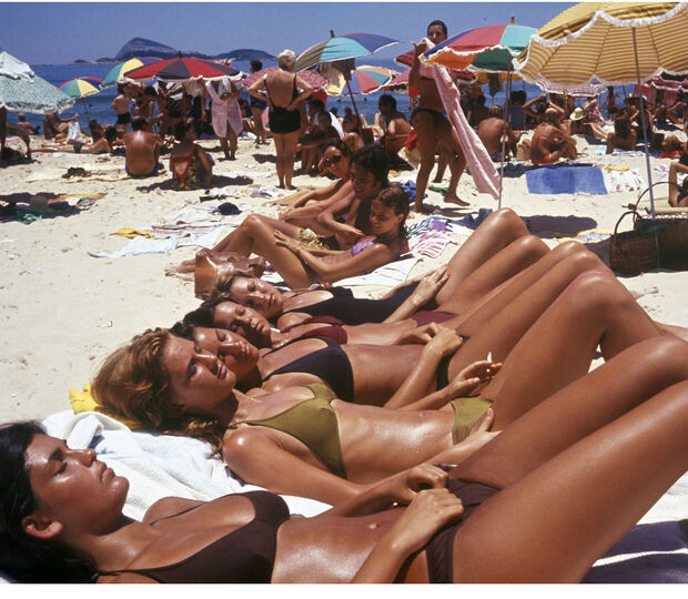 Praia de Ipanema, no Rio de Janeiro, nos anos 90