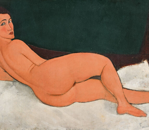 Nude lying (Nu couché), 1917