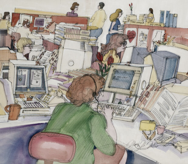 Service Center por Mark McMahon