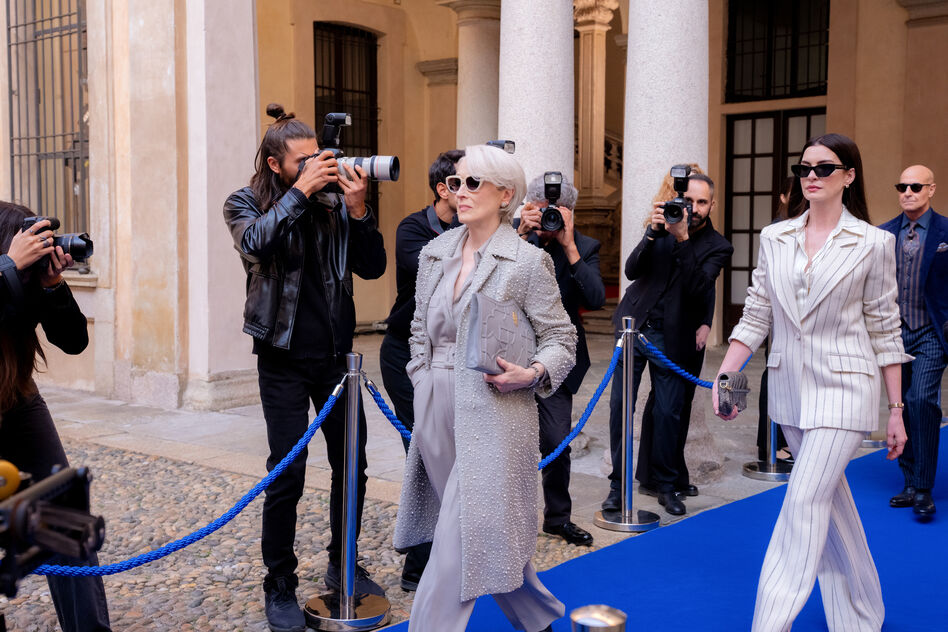 Meryl Streep e Anne Hathaway revivem momentos de 'O Diabo Veste Prada' em Nova Iorque