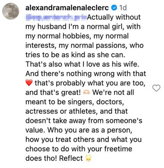 Alexandra Saint Mleux Leclerc