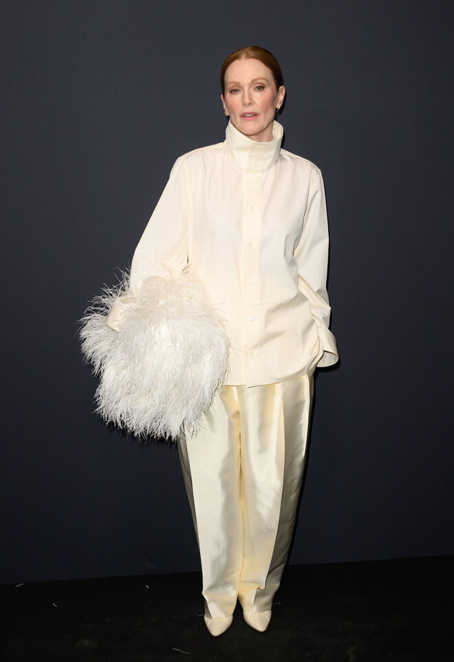Julianne Moore em Bottega Veneta no Kering Women in Motion Awards
