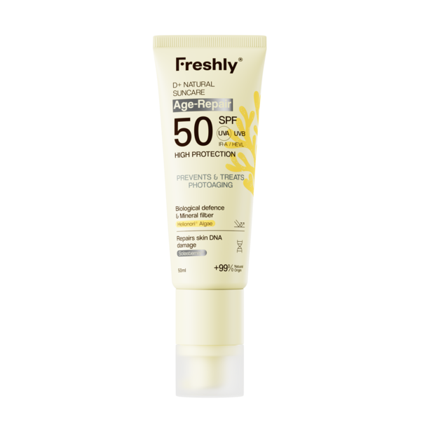 Freshly Age-Repair 50: proteção solar para prevenir o fotoenvelhecimento