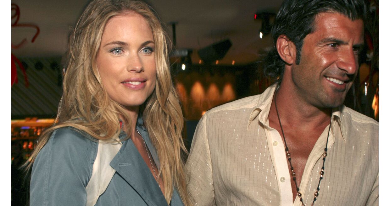 Helen Svedin e Luis Figo 