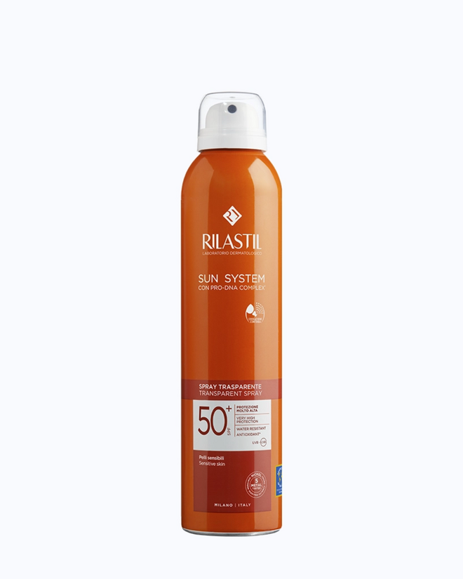 Rilastil, Sun System Spray Transparente SPF50+, €13,60 na Notino