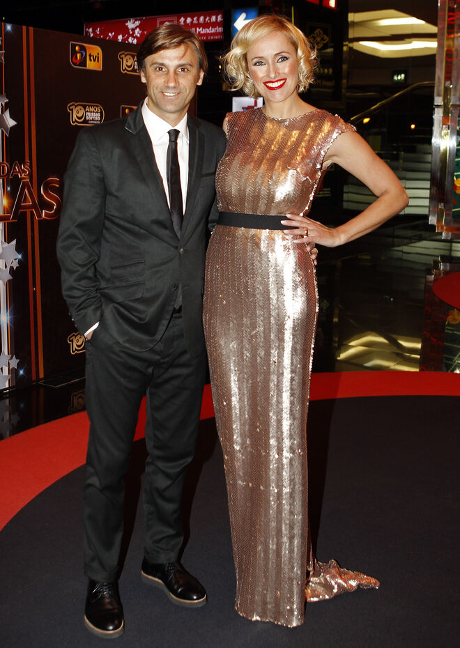 Helen Svedin e Luis Figo 