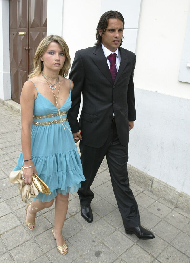 Helen Svedin e Luis Figo 