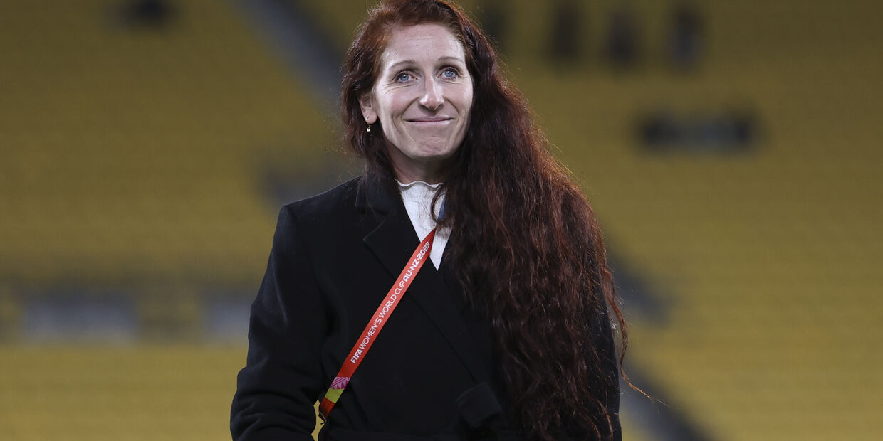 Lise Klaveness, presidente da Federação Norueguesa de Futebol, está no centro do momento da Noruega
