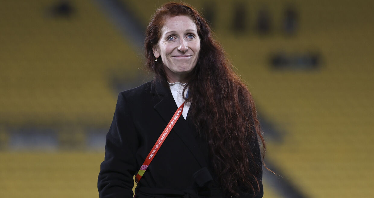 Lise Klaveness, presidente da Federação Norueguesa de Futebol, está no centro do momento da Noruega