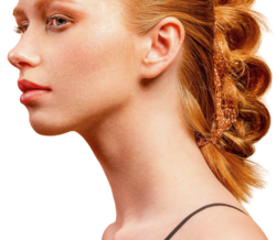 Penteado de verão com inspiração Jean Louis David
