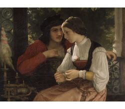 The Proposal de William-Adolphe Bouguereau 1872