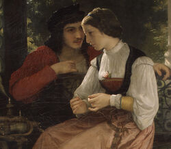 The Proposal de William-Adolphe Bouguereau 1872