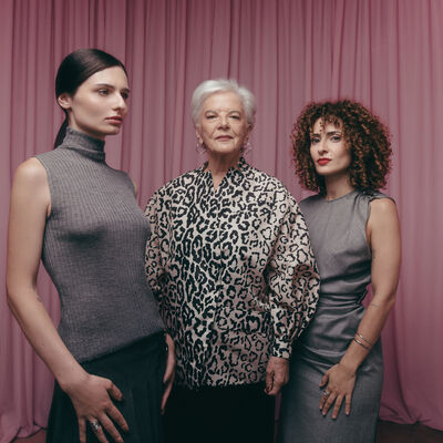 Mia Fernandes, Lídia Franco e Tânia Graça