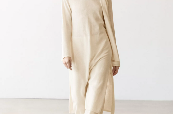 Vestido túnica fluido