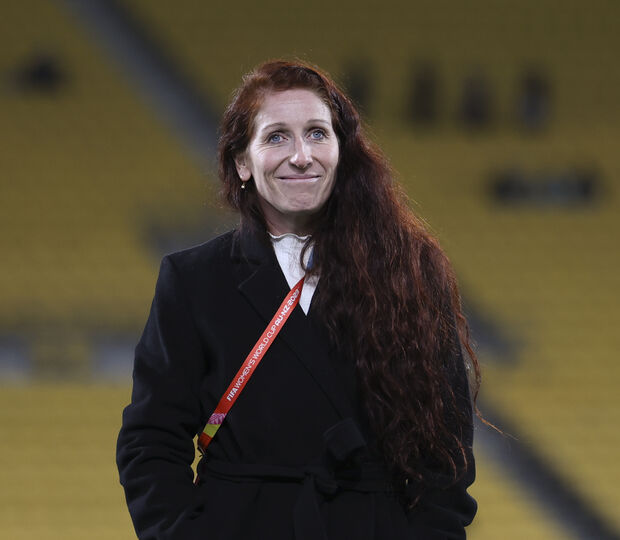 Lise Klaveness, presidente da Federação Norueguesa de Futebol, está no centro do momento da Noruega