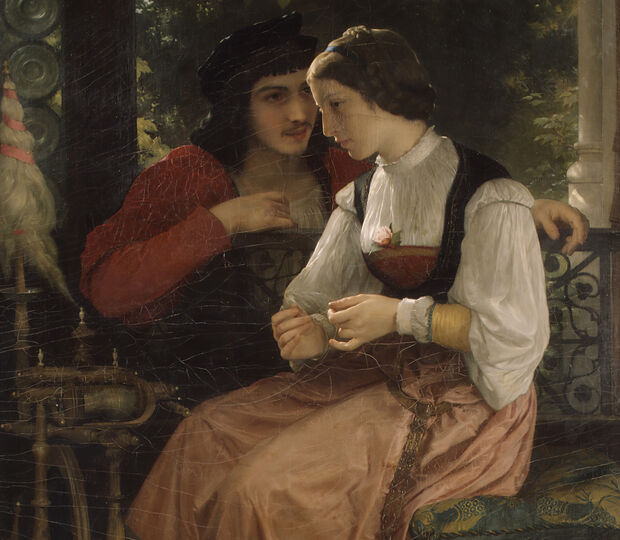 The Proposal de William-Adolphe Bouguereau 1872