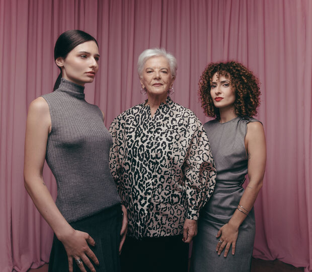 Mia Fernandes, Lídia Franco e Tânia Graça
