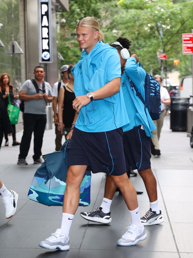 Erling Haaland com a Multi-Pocket 