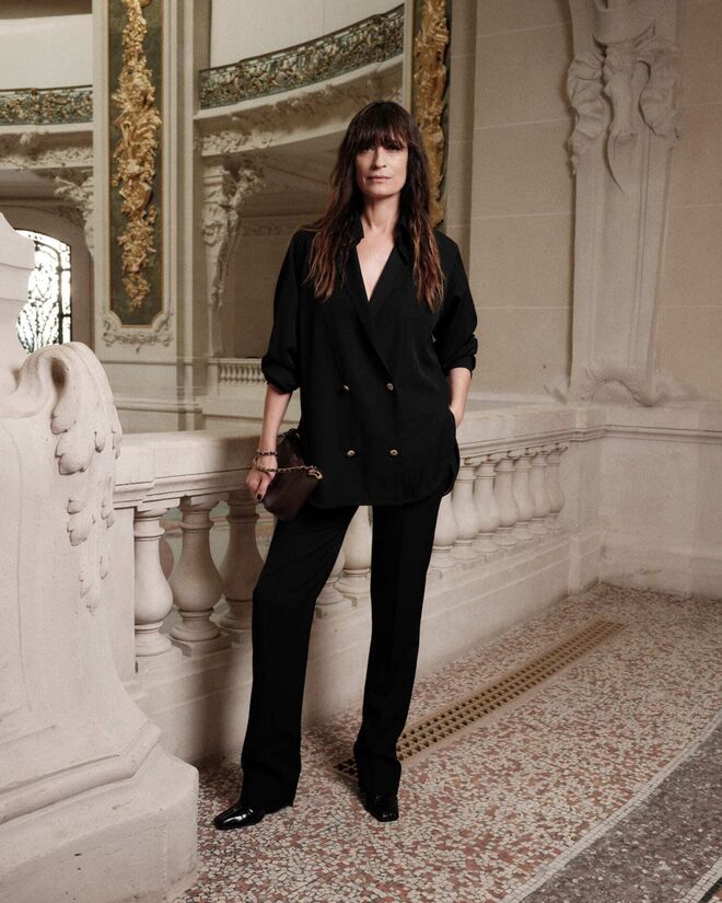 Caroline De Maigret no desfile da Chanel